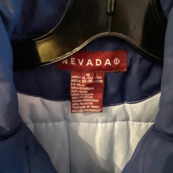 Blue Button-Up Jacket - Picture 3 of 3